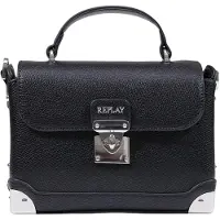 Replay Umhängetasche Handtasche Crossbody Bag Black schwarz