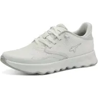 Tamaris Damen Sneaker Slipper atmungsaktives Mesh weich und flexibel 1-23700-44, Größe:36 EU, Farbe:Weiß