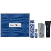 Paris Hilton for Men Geschenkset: 100 ml Eau de Toilette Spray + 90 ml Body Wash + 82 ml Deodorant Stick + 7,5 ml Mini-EDT-Spray