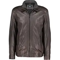 Donders 1860 Sky Performer Lederjacke - Holzbraun