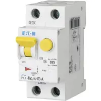 Eaton Power Quality Eaton 236950 FI/LS Kombination, 25 A, 30 mA, LS-Charakteristik: B, 1p+N, FI-Charakteristik: A PXK-B25/1N/003-A