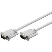 Goobay VGA Monitorkabel, Grau, 5 m