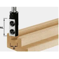 Festool Wendeplatten-Nutfräser HW Schaft 8 mm HW S8 D8/20 WP Z1 | 491078