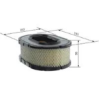 Bosch Luftfilter F 026 400 762