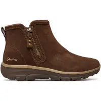 SKECHERS Easy Going Urban Zip Braun CHOC Größe EU 40