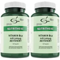 Green Line Vitamin B12 11 A 500 µg aktiviert Kapseln x2 2x120 St