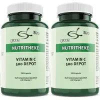 Green Line Vitamin C 500 Depot Kapseln x2 2x180 St
