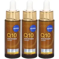 Nivea Q10 Anti-Falten Experte Dual Action Serum 30ml x3 3x30 ml