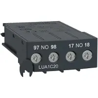 Schneider Electric Electric LUA1C20 Zusätzlicher Kontaktblock LUA, 1S+1S
