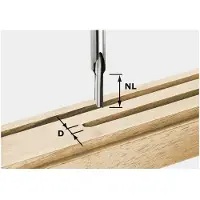 Festool Nutfräser HS S8 - 490943