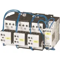 Eaton Power Quality Eaton 100420 Stern-Dreieck-Schützkombination, 380 V 400 V: 22 kW, 24 V DC, Gleichstrombetätigung SDAINLM45(RDC24)