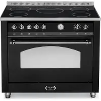 Lofra - DOLCEVITA INDUKTION - SINGLE OVEN 90cm - RNMG 96 MFT/ 5 I - Black Chrome Finish