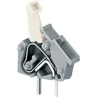 Wago 256-745 Anreihbare Leiterplattenklemme,Drücker,2,5 mm2,grün 256745 - 100 Stück
