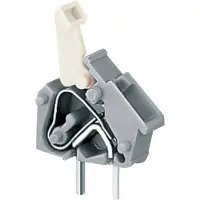 Wago 256-747/332-000 Anreihbare Leiterplattenklemme,Drücker,2,5 mm2,hellgrün 256747332000 - 100 Stück