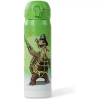 Awave Die Schule der Magischen Tiere Trinkflasche 380 ml Edelstahl | grün, Henrietta