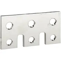 Schneider Electric LV438329 2 Anschlussplatte für parallelen Anschluss für 3 Pole ComPact NSX100-250 DC