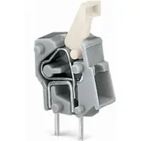 Wago 257-752 Anreihbare Leiterplattenklemme,Drücker,2,5 mm2,dunkelgrau 257752 - 100 Stück