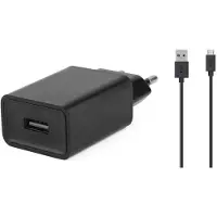CoreParts MSPP2860B, Drinnen, USB, 5 V, 2 A, Schwarz