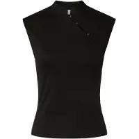 Pieces Pcjasmin Knopfdetail Oberteil | Schwarz | L