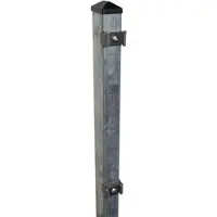 FA-Bausysteme Zaunpfosten Feuerverzinkt Klemmplättchen Höhe: 1230 mm