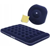 Bestway Doppel-Luftmatratze 191x137x28 cm mit Fußpumpe