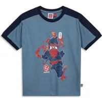 LEGO kidswear LWTAJ 710 - T-shirt Short Sleeve dusty blue (522) 110