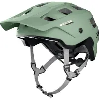 ABUS MTB-Helm MoDrop - robuster Fahrradhelm mit guter Belüftung für Mountainbiker - individuelle Passform - Unisex - Grün, L