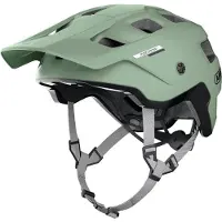 ABUS MTB-Helm MoDrop MIPS - robuster Fahrradhelm mit Aufprallschutz für Mountainbiker - individuelle Passform - Unisex - Grün, L