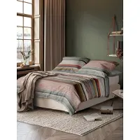 Irisette Bettwäsche "Wave 8678" 2 Mako-Satin, anschmiegsam und atmungsaktiv, Ganzjahresqualität