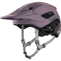 ABUS MTB-Helm Cliffhanger MIPS - Fahrradhelm für anspruchsvolle Trails - mit MIPS Aufprallschutz & großen Lüftungsöffnungen - für Damen und Herren - Lila, Größe L