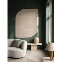 KADIMA DESIGN Teppich Hochflor Beige 160x220 cm - TIRSO