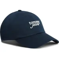 Tommy Hilfiger Cap Scri AW0AW18358 Dunkelblau