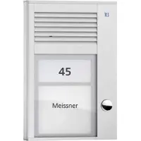 TCSS Audio-Tuerstation PAK01-EN Audio 1 Taste 1-r. AP silber