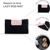 United Pets Lazy Dog Mat - Tragbares Hundebett für Hunde, faltbar, Matte für Res