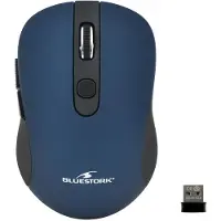 Blue Stork Blauer Drahtloser Computermaus