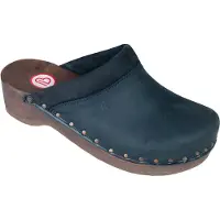 Berkemann Uni Soft-Toeffler Pantoletten, Schwarz, 39.5 EU