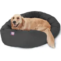 Majestic Pet Products Bagel Hundebett, 40-Inch, grau