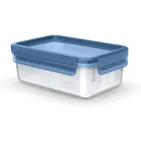 EMSA Clip & Close Eco Frischhaltedose, 1 L, Öko-Design, auslaufsicher, hygienisc