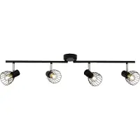 Lightbox drehbares Spotrohr, 81,5 cm Breite, 4 x E14, 40 W