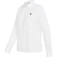 U.s. polo assn. Damen Leinenshirt P045 in Weiss | Gr.: M