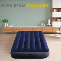 Markenlos Classic Downy Blue Dura-Beam Serie Twin Luftbett, Blau, 191 x 99 x 25 cm (L x B x H)