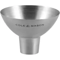 Cole & Mason Dover Edelstahl Trichter Küche für nachfüllbare Pfeffermühle