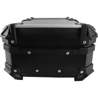 Gistuch Motorrad-Gepäckbox mit abnehmbarem Boden und Liner, 28 l, großes Fassungsvermögen, stoßfest