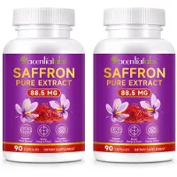P-Beauty Acentiallabs Safran Saffron Pure Extrakt 88,5 mg mit Vit. B2 Hochdosiert 2x90 St Weichkapseln