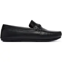 Tommy Hilfiger Mokassins Flag Lth Hardware Driver FM0FM06089 Schwarz 41