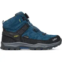 CMP Trekkingschuhe Kids Kiruna Mid Fitgo Fleece Wp 3Q57894J Blau 40