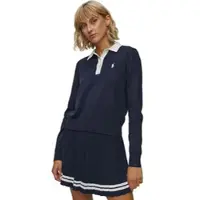 Ralph Lauren Polo Cotton Blend, langarm, navy