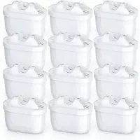 Sonstiges 12er Pack Ersatz-Wasserfilterkartuschen kompatibel mit Brita Maxtra+ Kanne