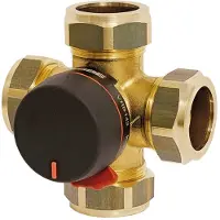Esbe VRB143 DN20 | 6,3 Kvs | Bivalentmischer Klemmverschraubung 22 mm