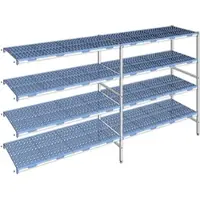 Tournus Ausstattung Regal mit herausnehmbaren Regalböden 4 Ebenen 175 x 329,5 x 56 cm - PCH3295